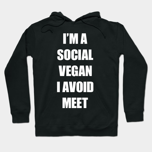 Social Vegan Hoodie by LittleBean